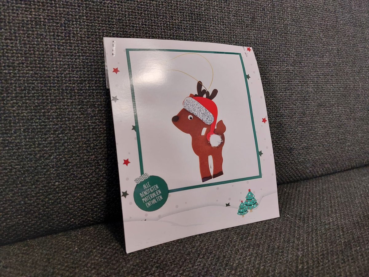 Kerst Knutselset - Maak je eigen Rendier | Kerstknutselen voor kinderen - Foam Knutselset Kerst - Kerst Knutselsetje Kids